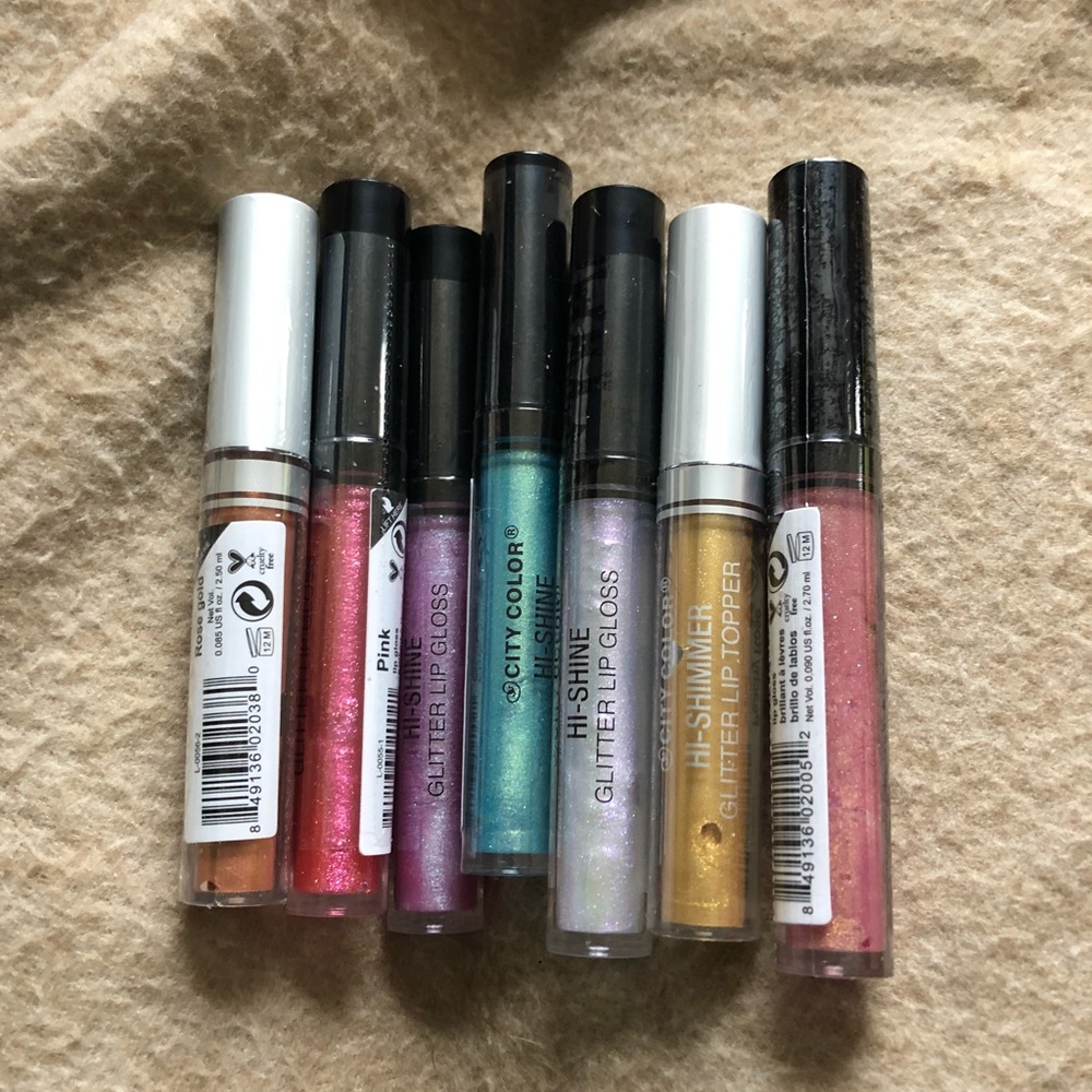 City color lip gloss bundle!